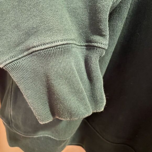 Men’s J Crew Heritage Forest Green Crewneck Sweatshirt L - Picture 5 of 16